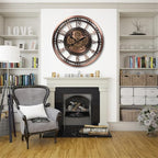 CLXEAST 28 Inch Oversized Large Moving Gear Wall Clock - Image 7
