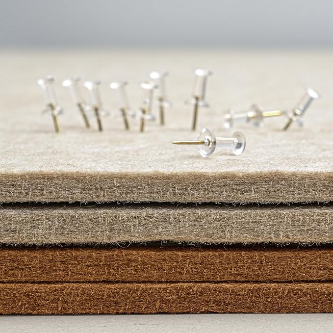 Lightomorrow Bulletin Board, 35 x 17 1/2 inches Felt Board - Image 4