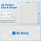 20 Pack Acoustic Panels with Self Adhesive, Soundproof Wall Panels, Square - Image 6