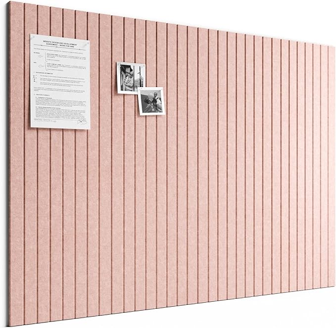Bumusty Large Cork Board Alternative-48 x 36" Felt Bulletin Board Tiles by BUMUSTY