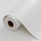 Grasscloth White Peel and Stick Wallpaper 20.8"x394" Thick Slight Embossed by HyunHome