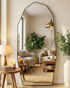 Antok Full Length Mirror, Free Standing Wall Mounted or Leaning Full Body Mirror - Image 9