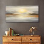 VHMING Abstract Canvas Wall Art Seascape Canvas Printing Abstract Art Wall - Image 5