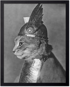 Poster Master Vintage Armored Cat by PosterMaster