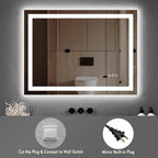 GarveeHome 30 in x 22 in Led Bathroom Mirror - Image 8