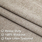 IGEMAEVE 100% Blackout Curtains - Image 4