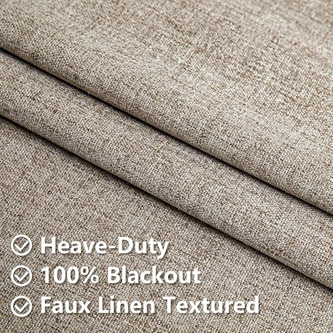 IGEMAEVE 100% Blackout Curtains - Image 4