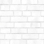 Tempaper Textured White Brick Removable Peel and Stick Wallpaper, 20.5 in X by TempaperCo