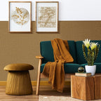WADILE Grasscloth Peel and Stick Wallpaper 23.6in x 236in, Textured Contact - Image 3