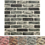 10-Pack 52 Sq.Ft 3D Wall Panels Peel and Stick 3D Faux Brick Wallpaper Peel and by YLLYLL