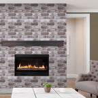 Commomy 10 Pcs Whitewash 3D Brick Peel and Stick Wall Panels - Image 8