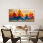 Suconvng Abstract Wall Art For Living Room Maximalist Canvas Wall Art Decor - Image 3