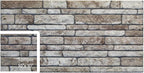 Dundee Deco 3D Wall Panels Faux Brick by DundeeDeco