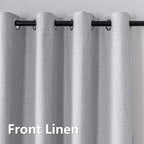 IGEMAEVE Blackout Curtains 90 Inches Long - Image 2