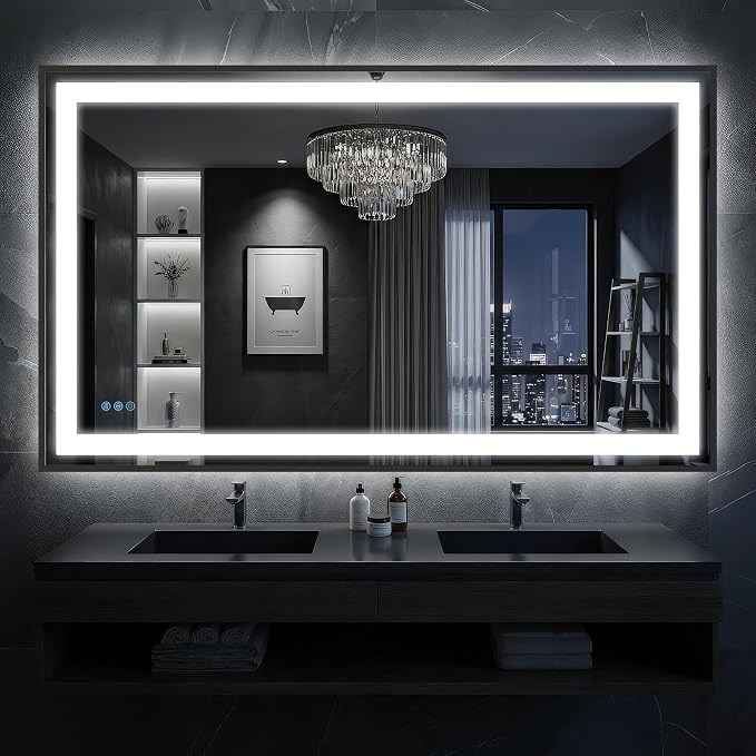 Antok 55X40 LED Bathroom Mirror - Image 2