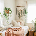 Artificial Eucalyptus Wall Decor Fake Greenery Leaves Stems Wall Hanging Plants - Image 2