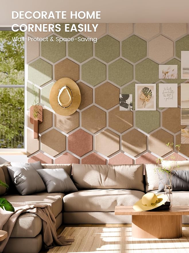 Fluxynara Hexagon Cork Board Alternative - Image 5