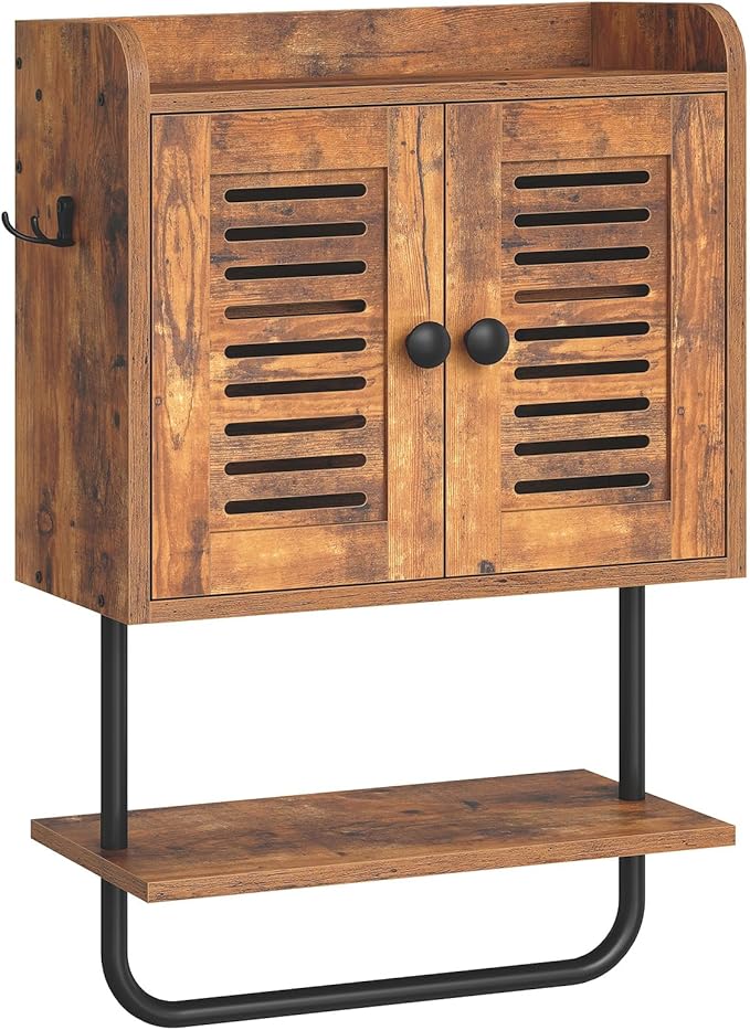 HOOBRO Bathroom Wall Cabinet, Double Doors Medicine Cabinet by HOOBRO