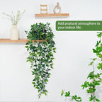 Waipfaru 2Pcs Fake Hanging Plants - Image 6