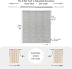 GoDear Design Adjustable Panel Track Blinds - Image 5