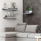 BAYKA Wall Shelves for Bedroom Decor, Floating Wall Shelves for Living Room - Image 2