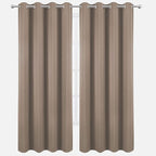 LEMOMO Cappuccino Thermal Blackout Curtains/52 x 108 Inch/Set of 2 Panels Room - Image 2