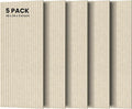 5 Pack Acoustic Panels, 47.2 x 23.6 x 0.35 Inch Sound Proof Panels by TO-TH