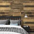 WESTICK Wood Peel and Stick Wallpaper Rustic Wood Contact Paper - Image 5