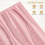 Heikki 30 Pack 3D Wall Panel for Interior Wall Décor, PVC Flower Textured Wall - Image 2