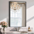 TRAHOME Bathroom Vanity Mirror for Wall, HD Shatterproof Glass, Hangs by TRAHOME