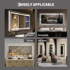GarveeHome 55x26 LED Bathroom Mirror - Image 7