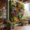 36 Pockets Living Wall Planter Indoor, Self Watering Wall Hanging Planters by Unknown