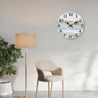 Wall Clock, Wall Clocks Battery Operated Silent Non Ticking, Rustic Clocks - Image 6