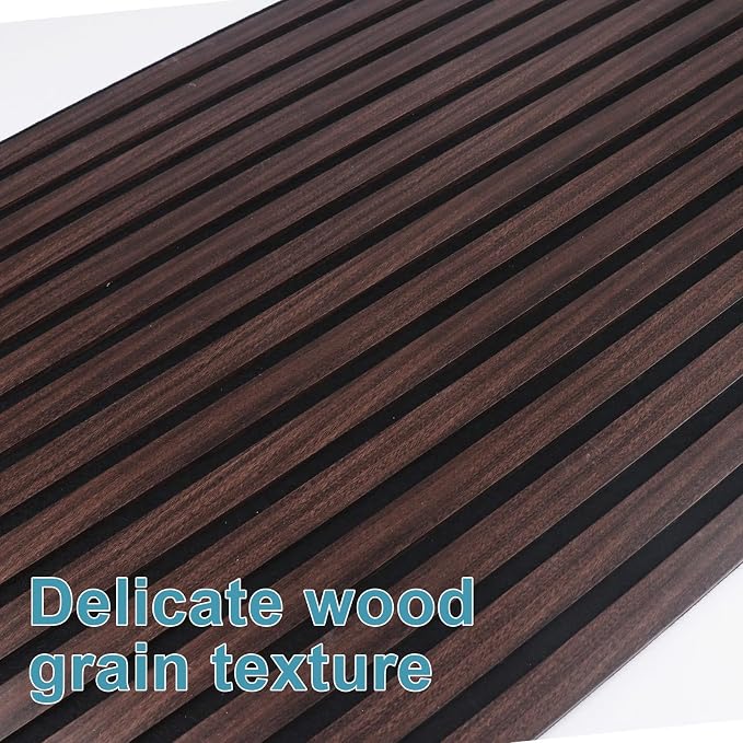 Wood Slat Acoustic Wall Panels-3D Fluted Sound Absorbing Panel - Image 6