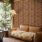 COMSTICKC 3D Faux Brick Wall Panels Peel and Stick Wall Stickers, Small Size - Image 6