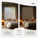 CHICOLOGY Cordless Mini Blinds, 1 Inch Vinyl Window Blinds, Room Darkening & - Image 6