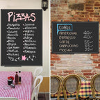Lockways Magnetic Chalkboard 36 x 24 Inches, Aluminum Frame Large Blackboard - Image 2