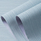 Grasscloth Textured Wallpaper Light Blue Peel and Stick 24inX393in Fabric Wall - Image 7