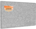 Lightomorrow Bulletin Board, 24 x 18 inches Felt Board by Lightomorrow