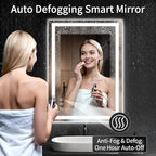 LED Bathroom Mirrors 24"x40" Bathroom Mirror - Image 3