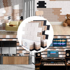 WoveN SounD Brick Acoustic Wall Panels Seamless Visual, High Density, Sound - Image 8