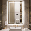 Delma LED Bathroom Mirror with Lights, 36x24 Vanity Mirror by Delma