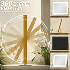 ROLOVE Vanity Mirror with Lights 22"x18", Lighted Makeup Mirror with 10X - Image 7
