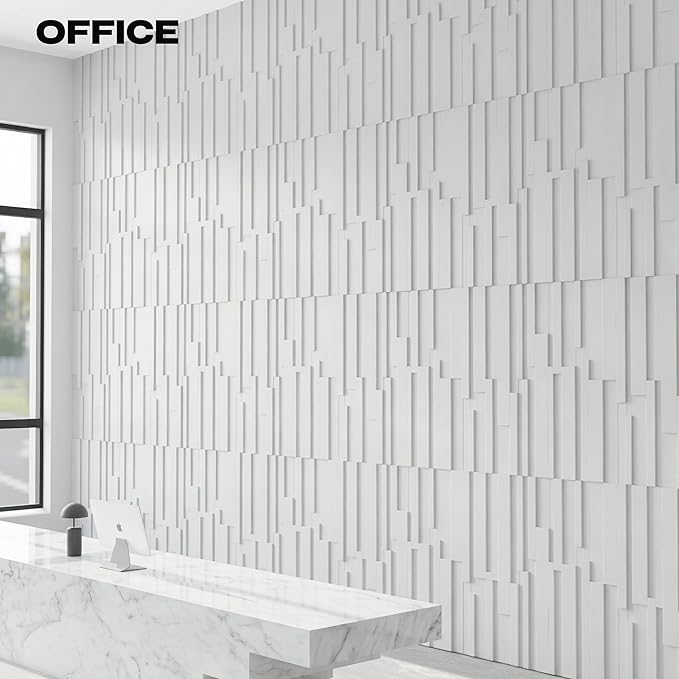Large PU Decorative Wall Panels, TV Wall, Office & Commercial Spaces - Image 7