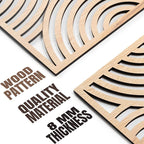 qmmp Modern Wooden Wall Sculptures - Image 5