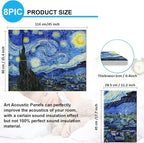 JBER Art Acoustic Panels, 45×36 Inches Acoustical Wall Panels, Sound Absorbing - Image 2