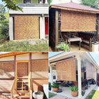 Outdoor Bamboo Blinds for Patio, Waterproof Reed Shades, Privacy Sun Shades - Image 5