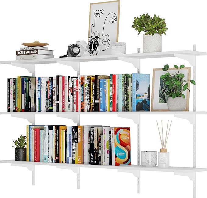Wallniture Turin 60 inch x 8 in Wall Shelf by Wallniture