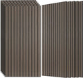Wood Veneer Sound Panels, 10 Pack 47.2”x23.6” Wall Panels, Decorative Acoustic by AUTORIFIC