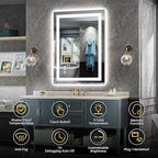 Briivue 24x30 Inch LED Bathroom Mirror - Image 2